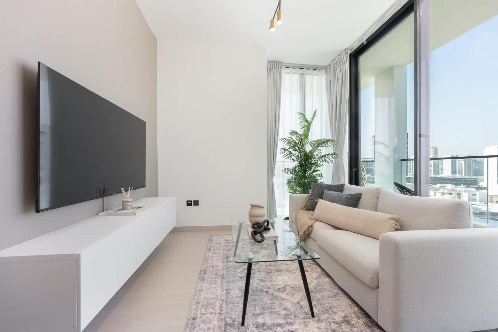 Apartment Stylish 1br In Binghatti Venus Jvc - Sleeps 4 *