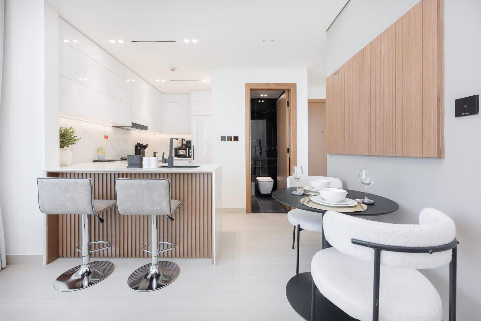 Stylish 1br In Binghatti Venus Jvc - Sleeps 4 * Dubai