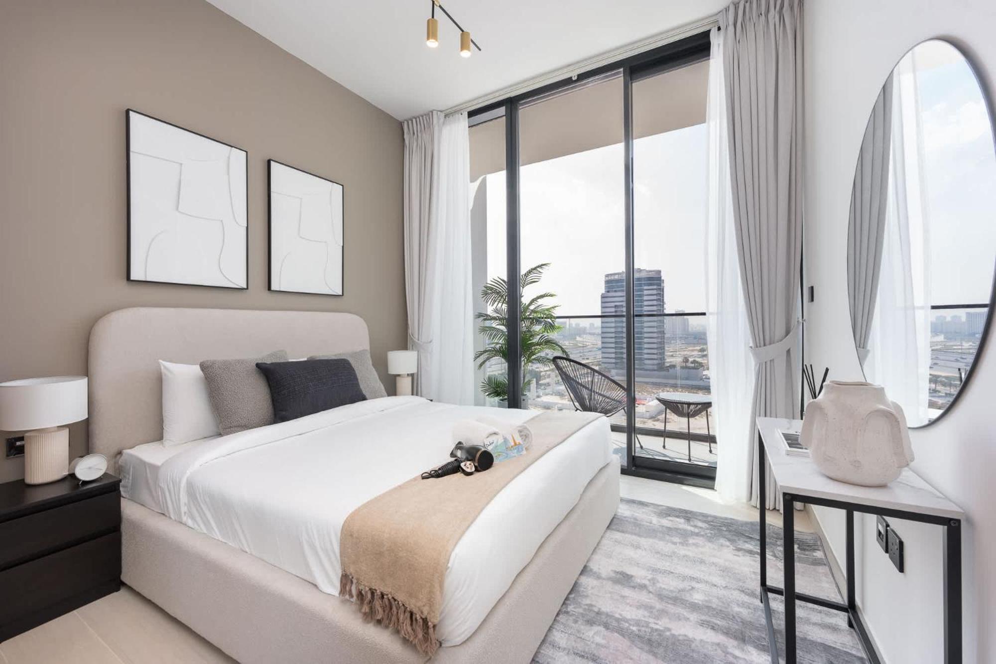 Apartment Stylish 1br In Binghatti Venus Jvc - Sleeps 4 *