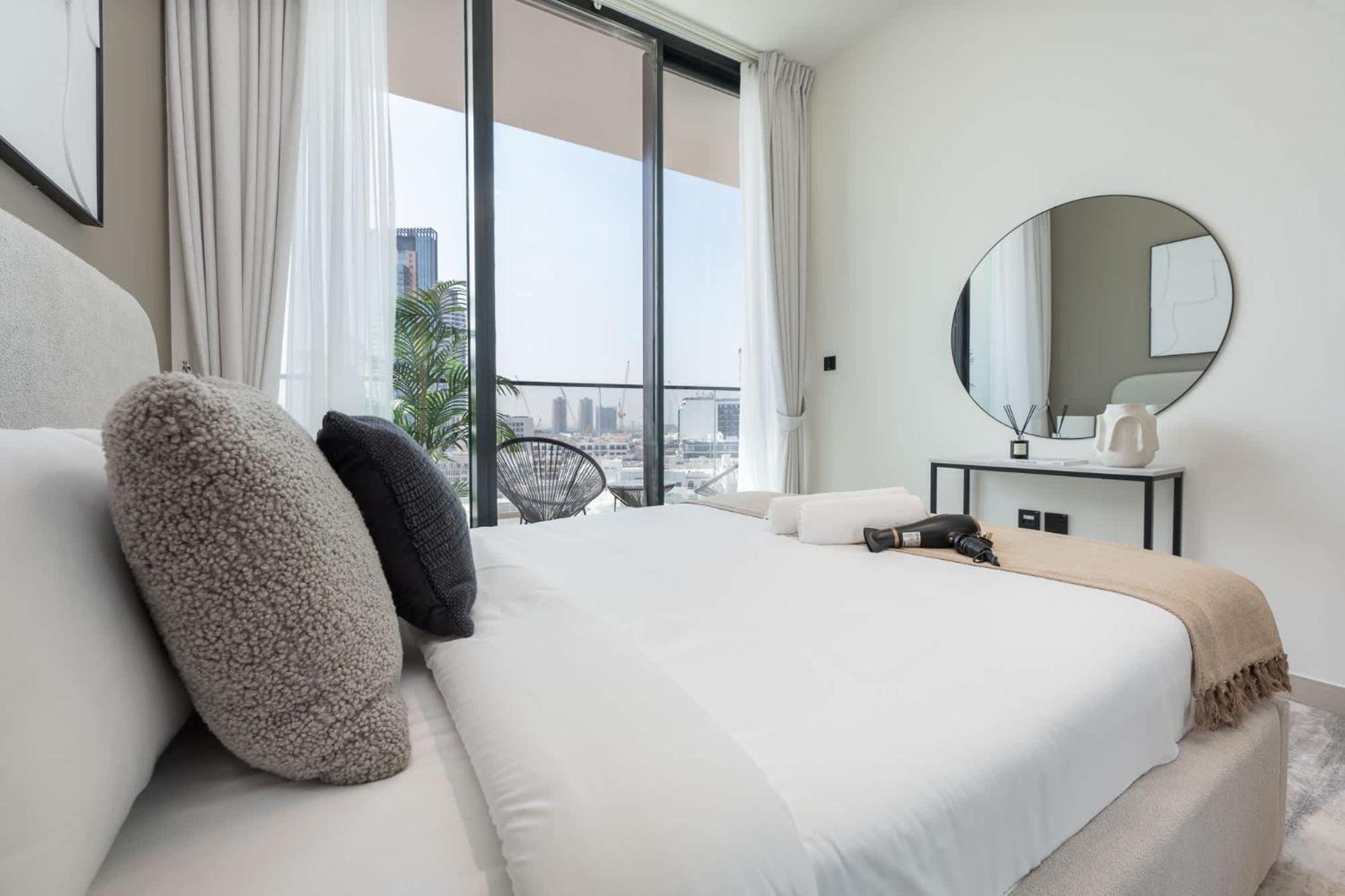 Stylish 1br In Binghatti Venus Jvc - Sleeps 4 Apartment Dubai