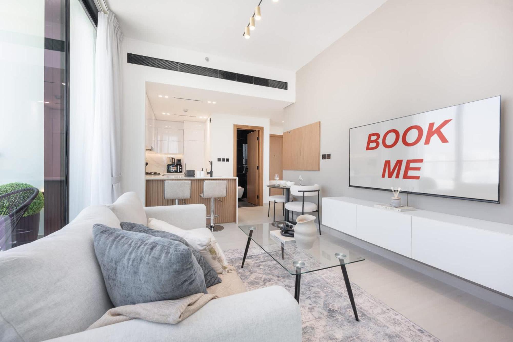 Apartment Stylish 1br In Binghatti Venus Jvc - Sleeps 4 *